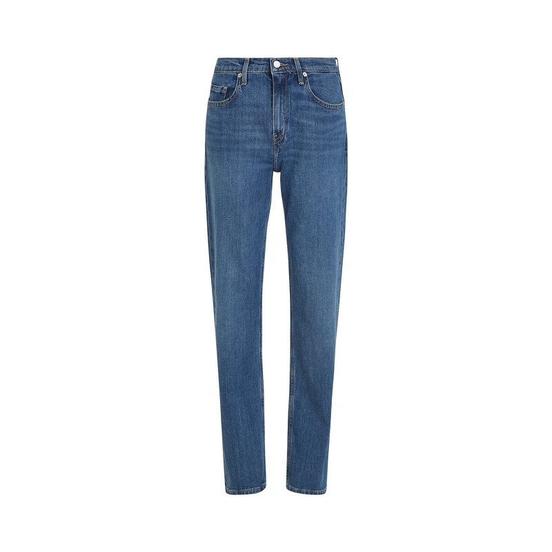 Mid Rise Classic Straight Jeans