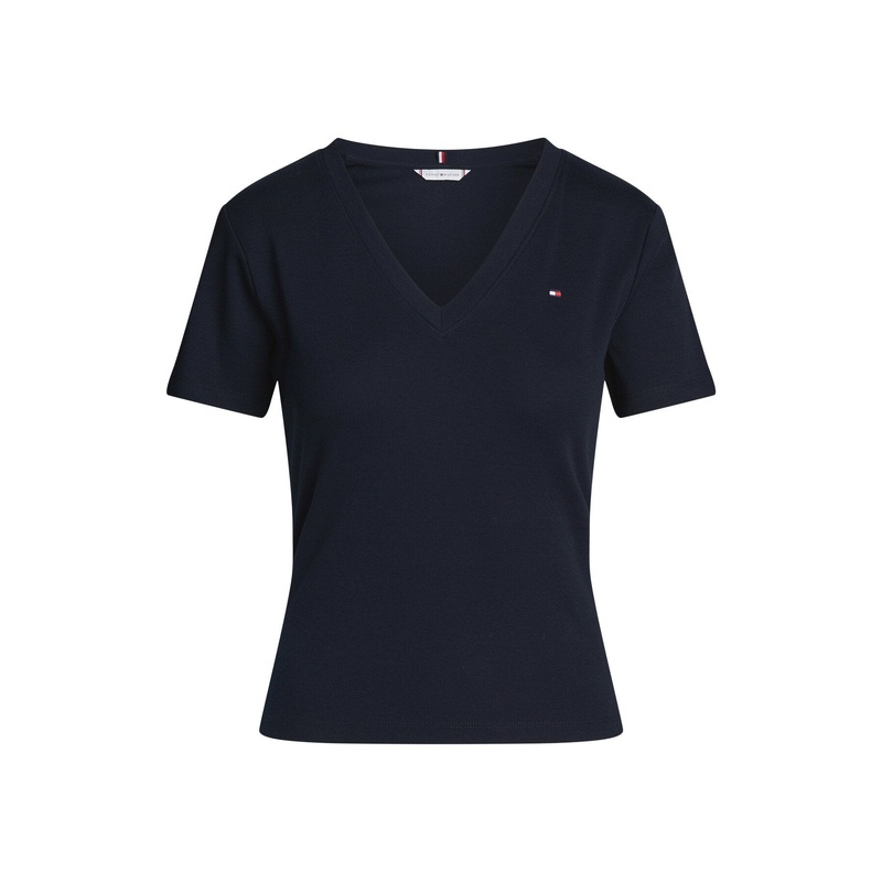 V-Neck Slim T-Shirt Desert Sky