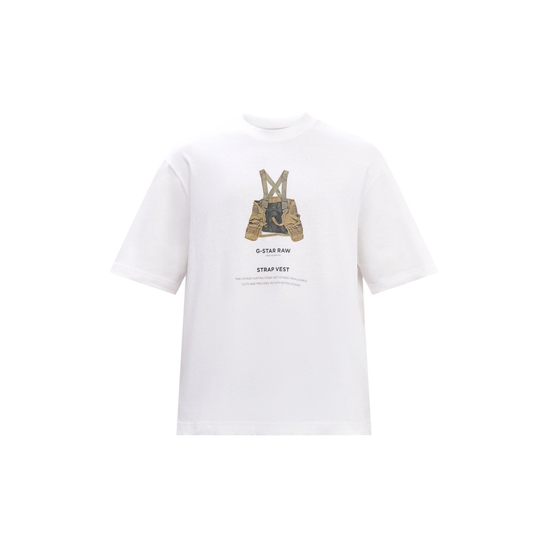 Archive Print Boxy R Tee