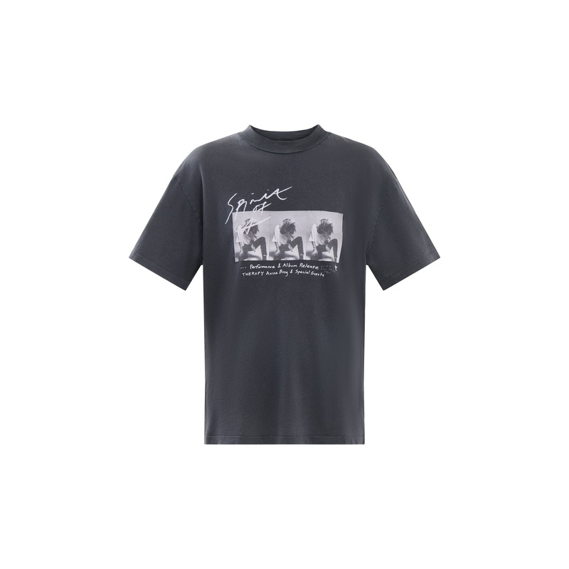 Ashton Tee Concert  Washed Black