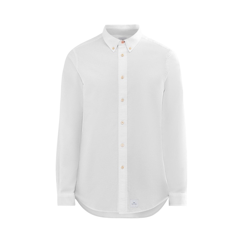 Stitched Cuff Detail Oxford Shirt