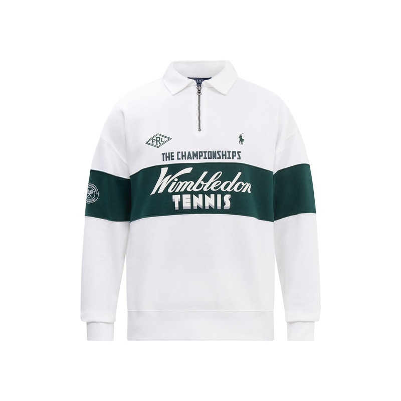 Wimbledon HW Chest 1/4 Zip Sweatshirt
