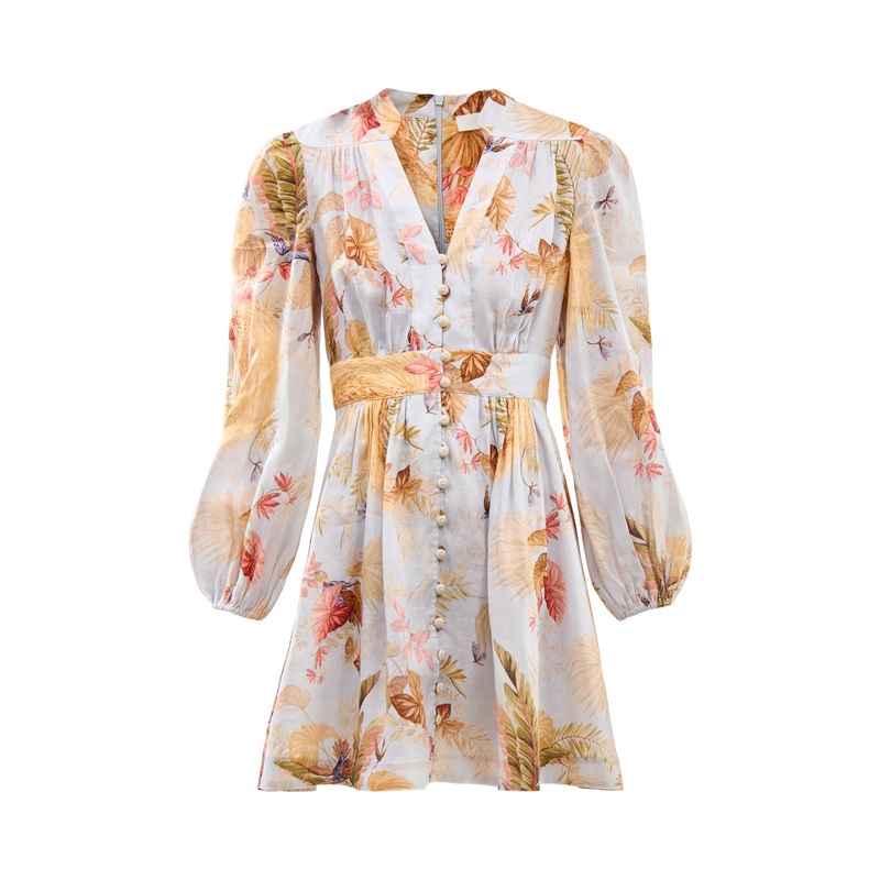 Ascension Plunge Mini Dress