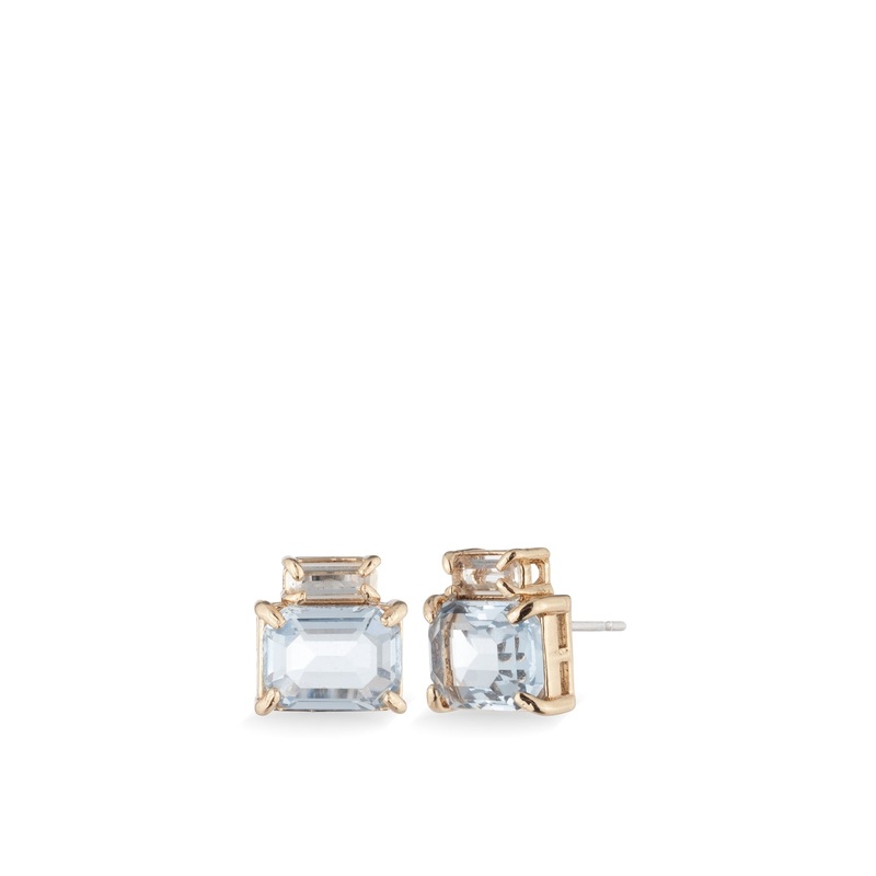 Baguette Stud - Earrings