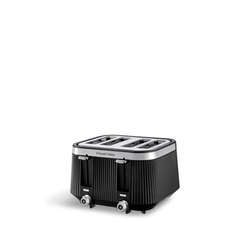 Bronte Black 4 Slice Toaster