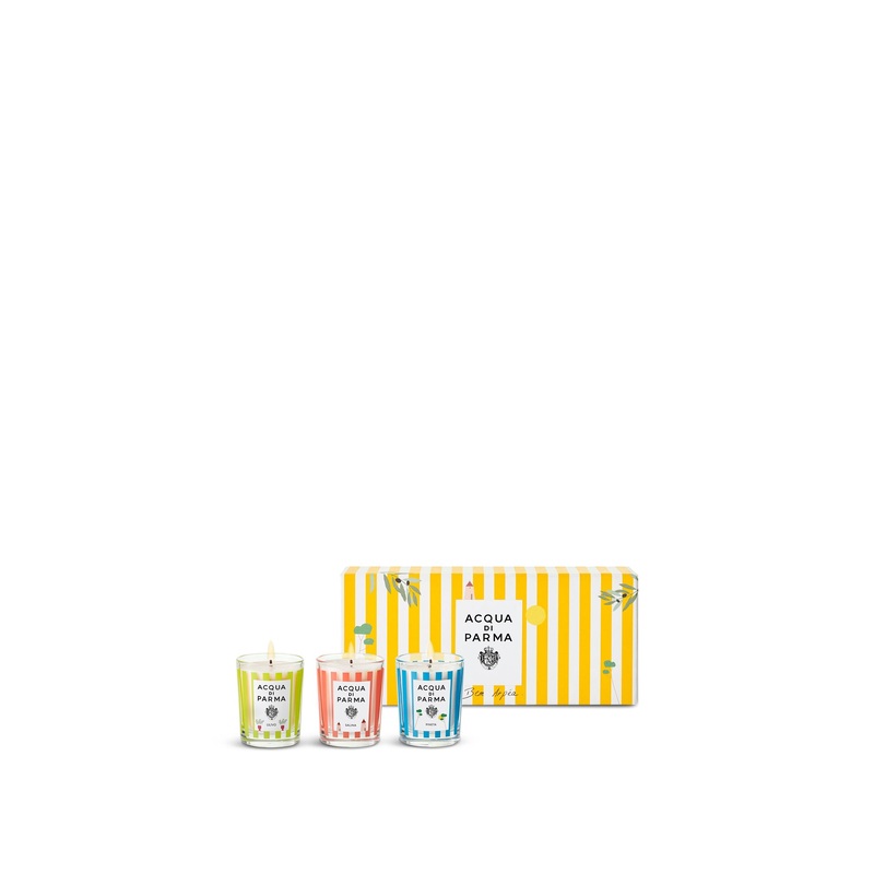 Candles Trio Set 3 x 70g Summer Edition