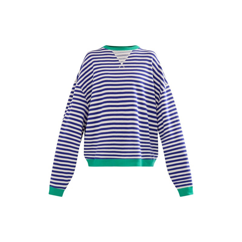 Classic Striped Crew