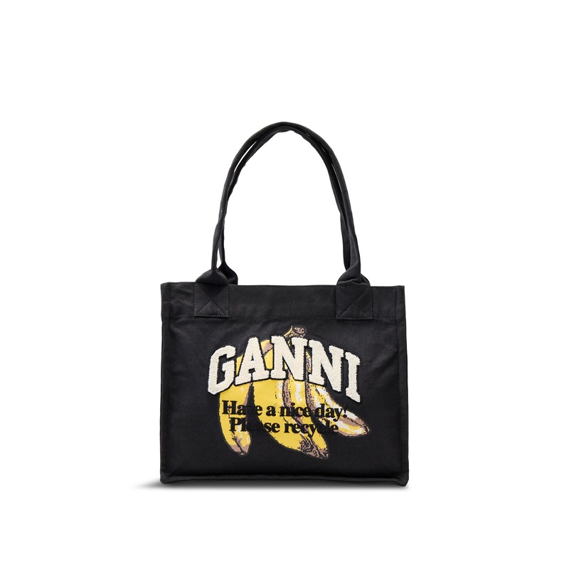 Large Easy Shopper Banana Print