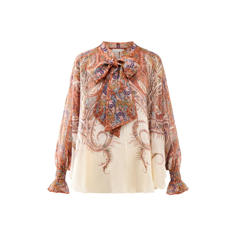 Rhiannon Tie Neck Blouse