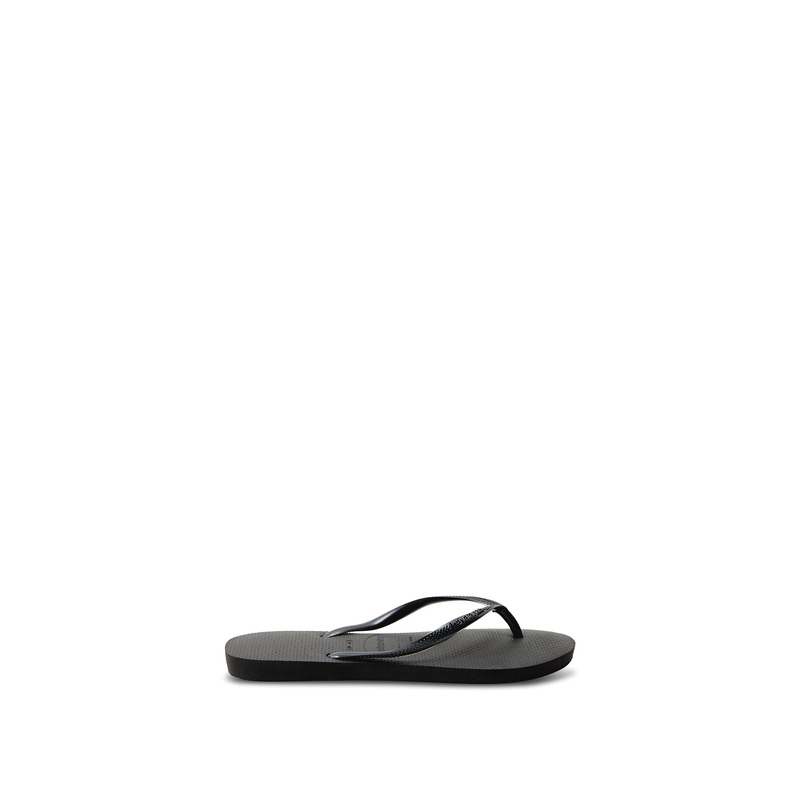 Slim Black Sandal