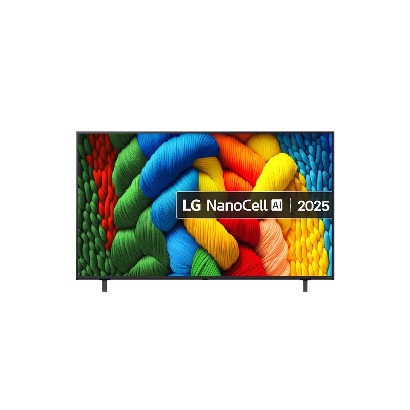 65NANO80A6B 65 Inch LED HDR NanoCell 4k Ultra HD Smart TV 2025