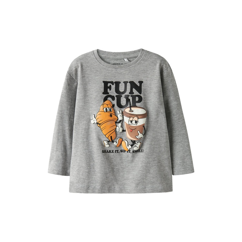 Boys Rasmus Long-Sleeve Top Grey