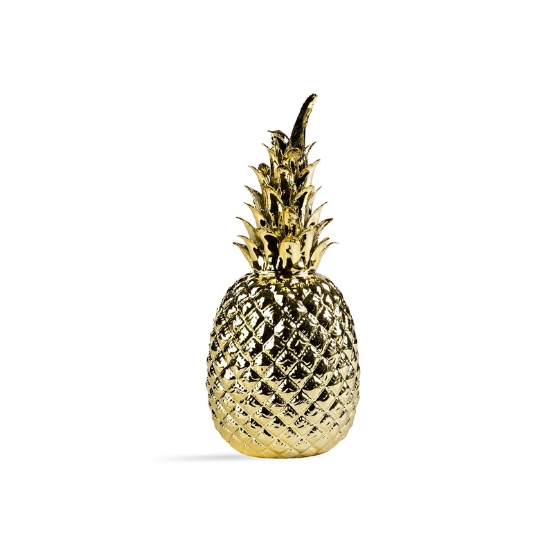 Gold Pineapple Ornament