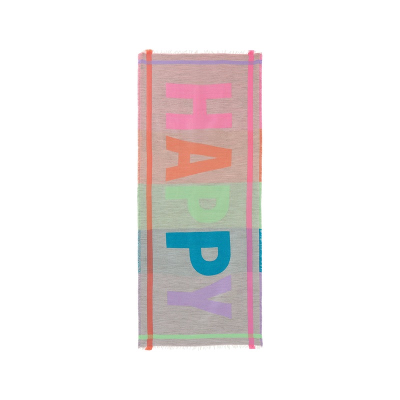 Happy Print Scarf
