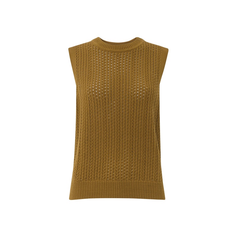 Pointelle Knitted Tank