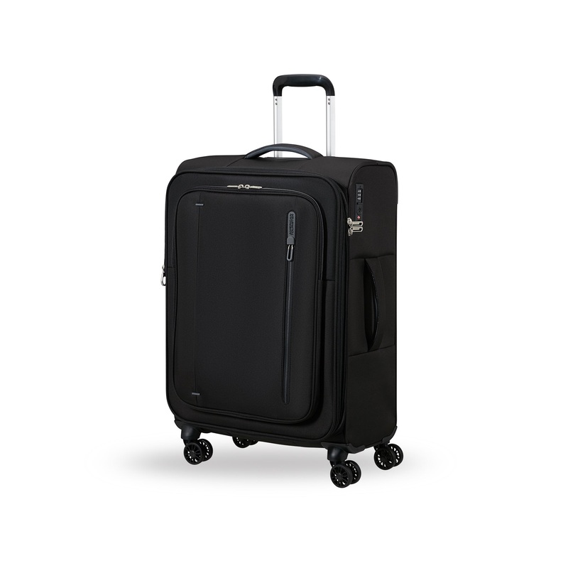 Cloudrider Medium Expandable Spinner Suitcase Jet Black