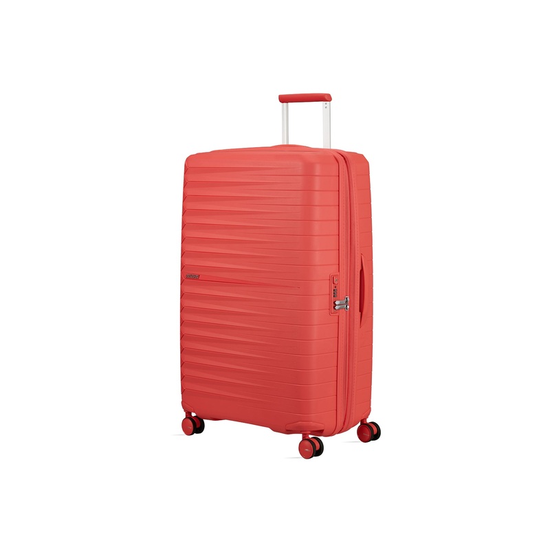 Large Spinner Suitcase Sunset Coral