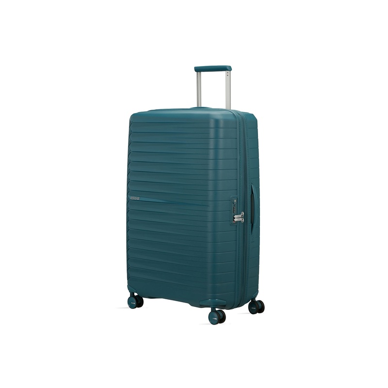 Large Spinner Suitcase Totally Teal
