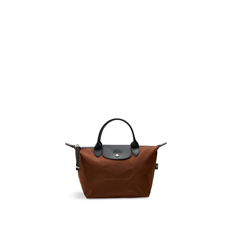 Le Pliage Energy Small Handbag Chocolate Recycle