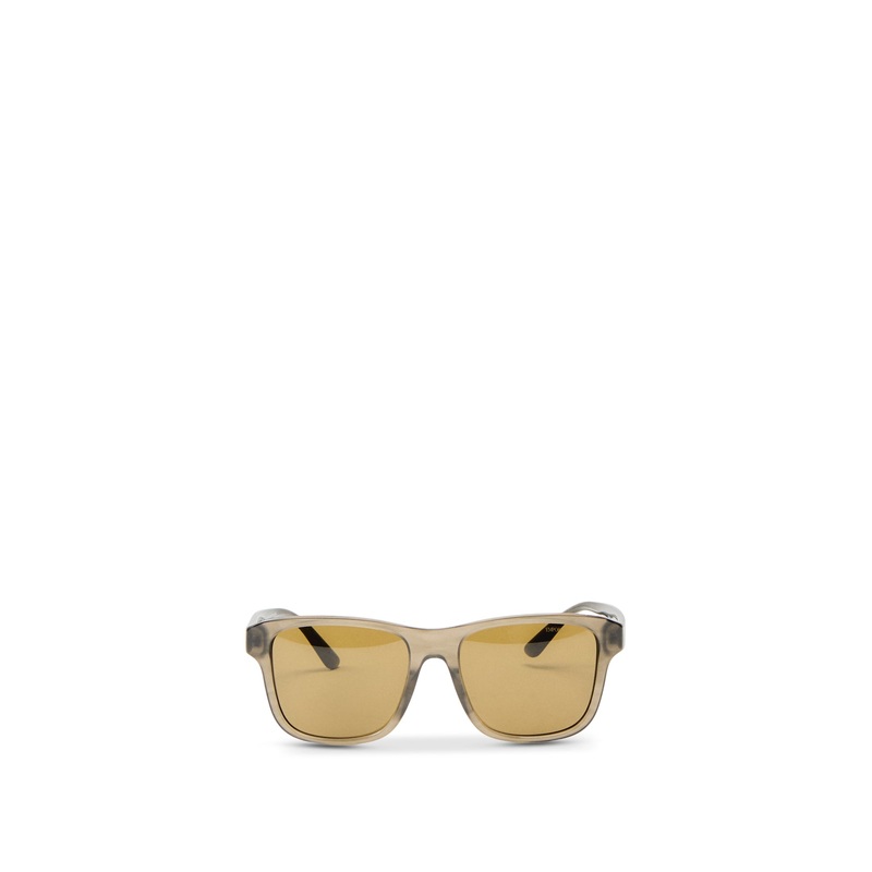 Mens Acetate Rectangular Sunglasses