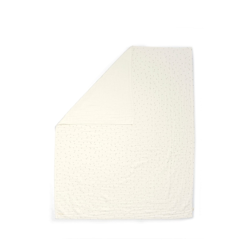 Cream Muslin Blanket