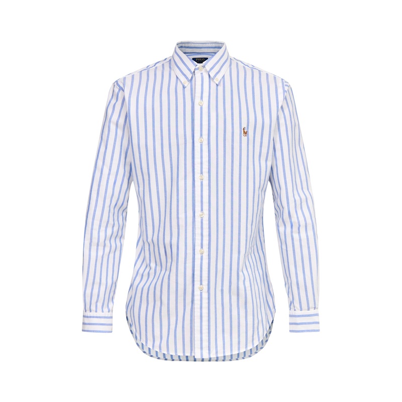 Custom Fit Stripe Oxford Shirt