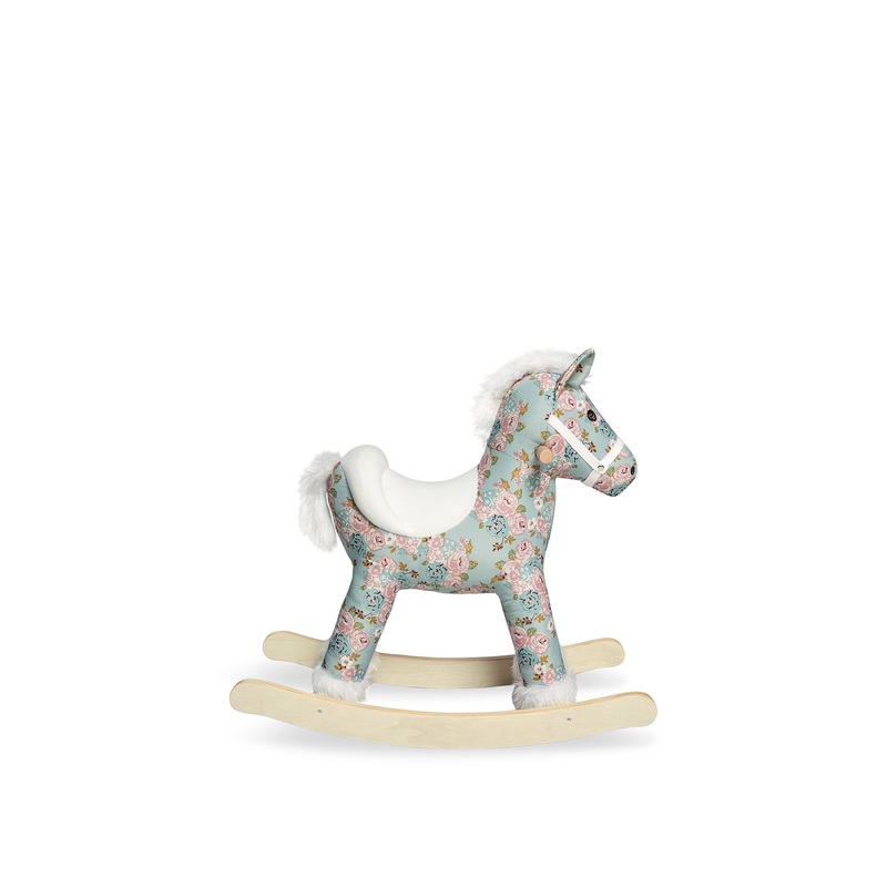 Floral Rocking Horse