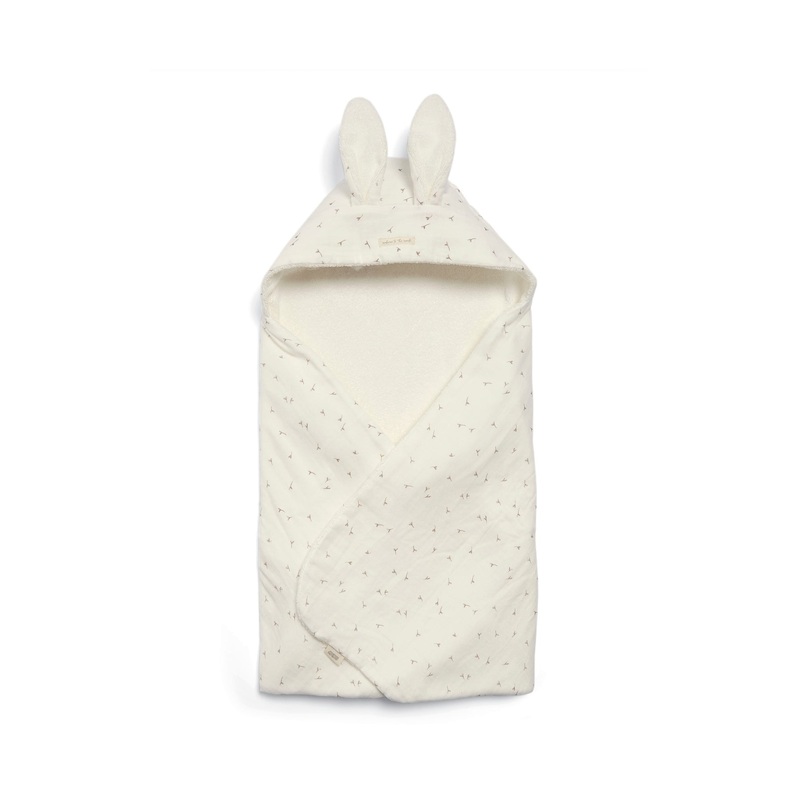 Hooded Towel Seed Print