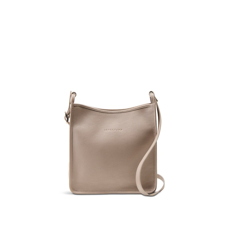 Le Foulonn Medium Crossbody Bag Turtledove Leather