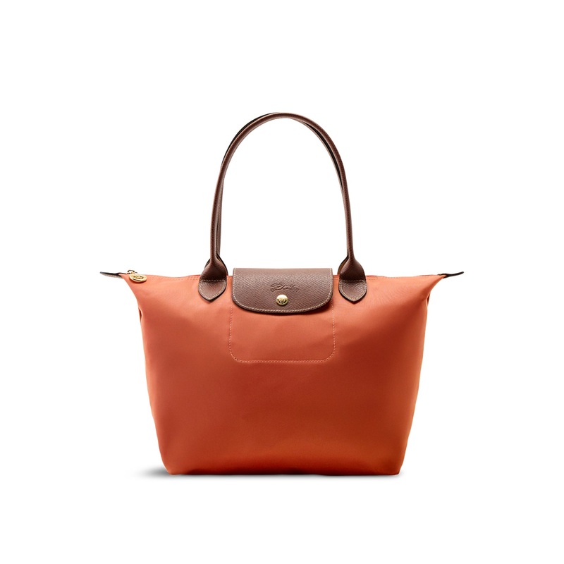 Le Pliage Original Large Tote Bag Brick Recycled Canvas