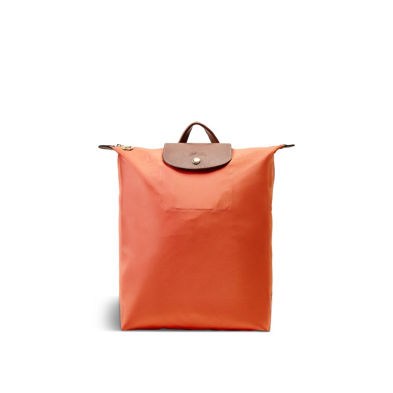 Le Pliage Original Medium Backpack Brick