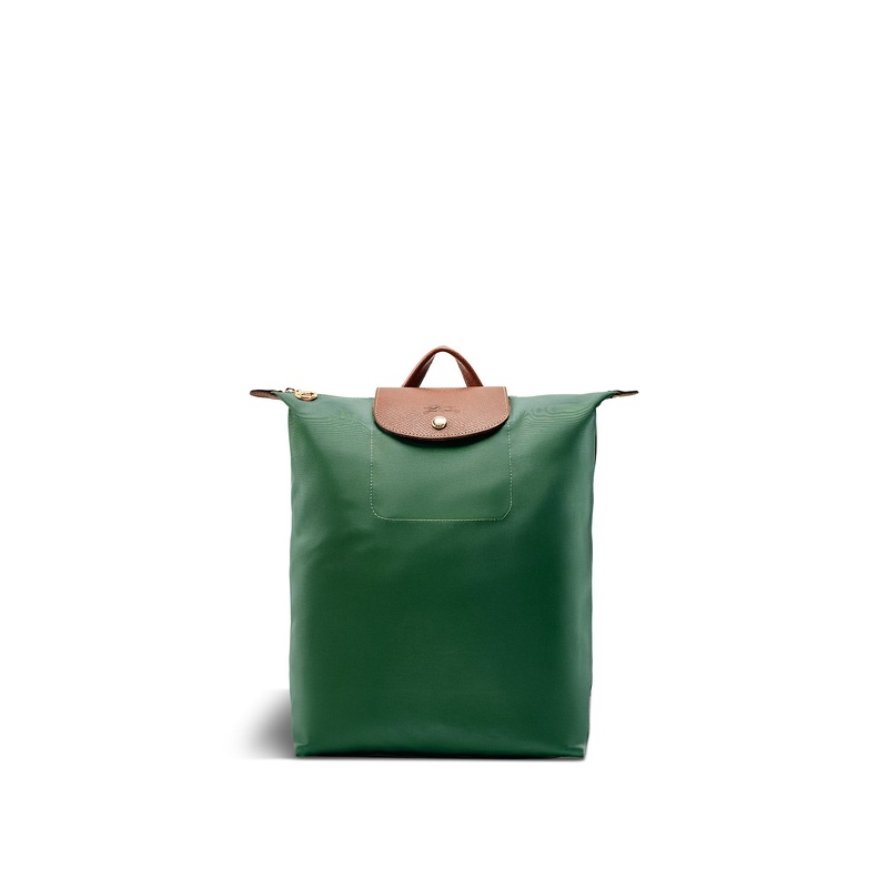 Le Pliage Original Medium Backpack British Green