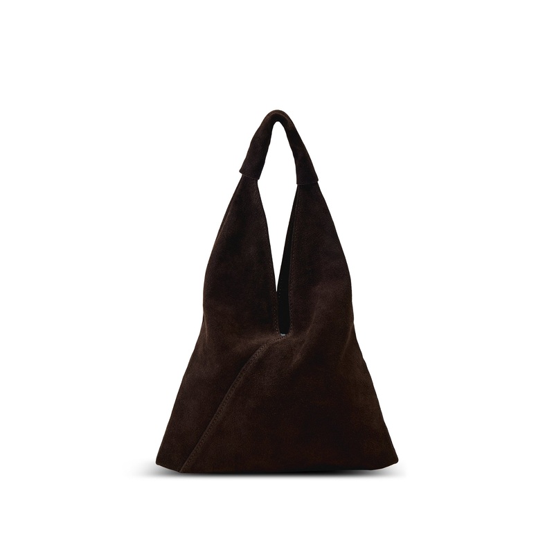 Mini Giselle Suede Shoulder Tote