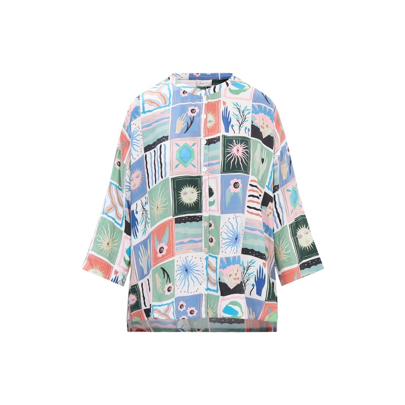 Mystical Collage Boxy Shirt
