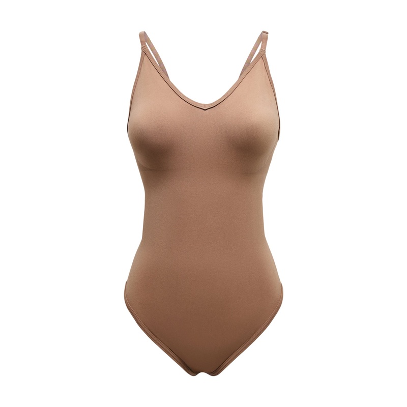 Seamless Power Cami Thong Bodysuit