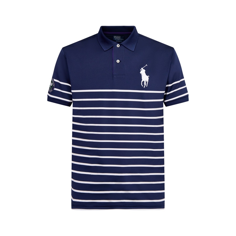 Wimbledon Stripe BPP Polo Top