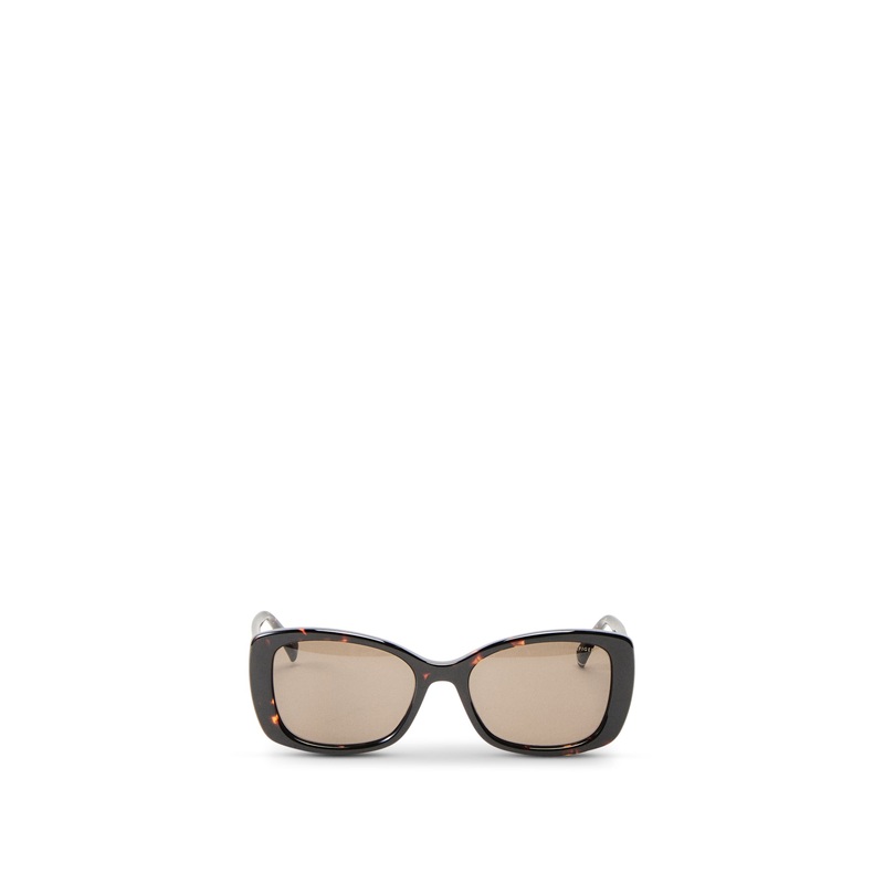 Woman Square Havana Sunglasses