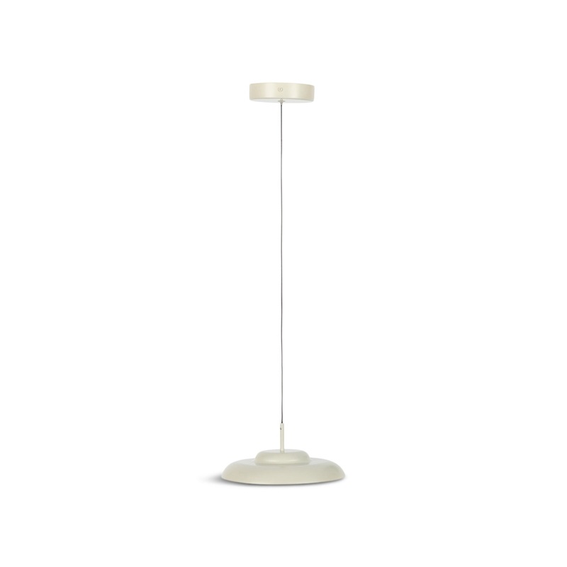 Diner LED Metal Pendant Small Natural