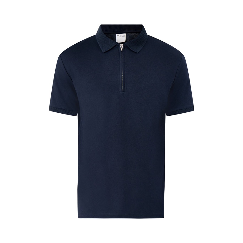 Fave Zip Short Sleeves Polo T-Shirt