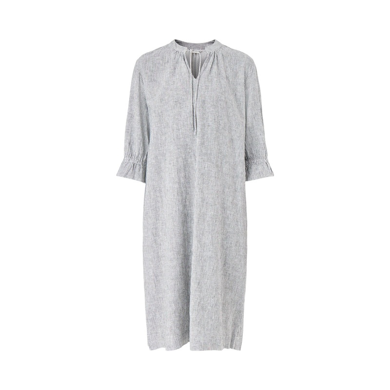 Natalia Linen Mix Stripe Dress