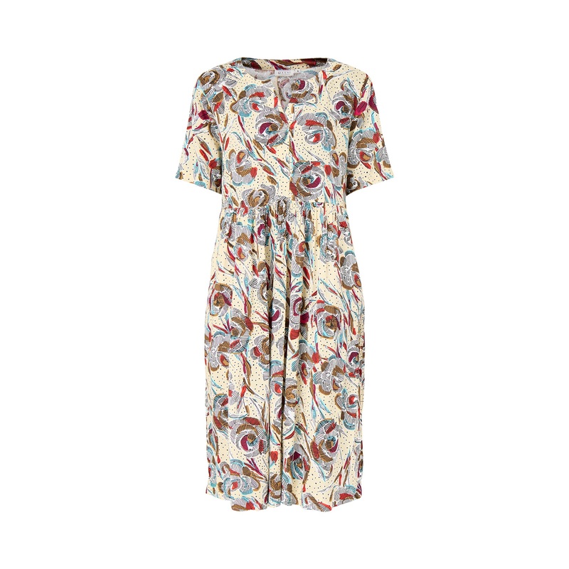 Neolina 1/2 Sleeve Printed Dress