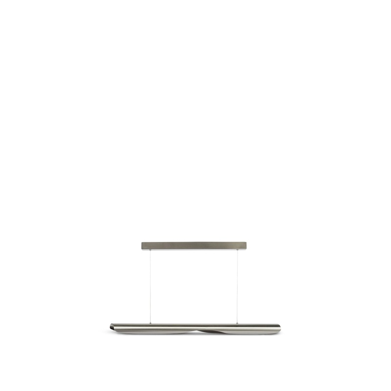 Onda LED Long Pendant Steel