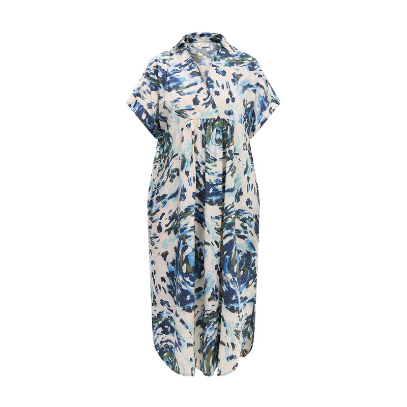 Orsola Cuff Sleeve Dress