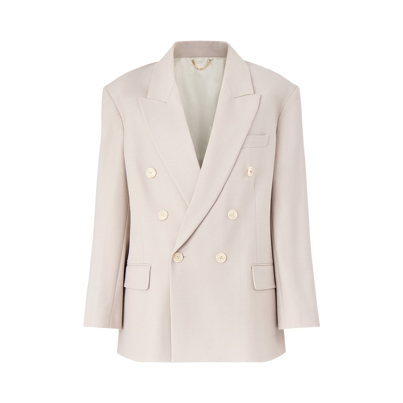 Relaxed Double Breasted Jacket