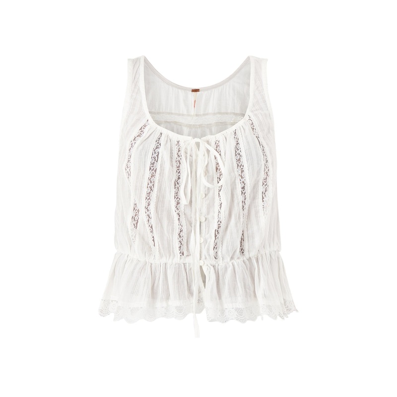 Alana Lace Ladder Sleeveless Tank