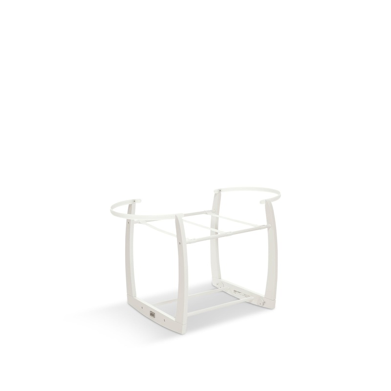 Moses Basket Rocking Stand White