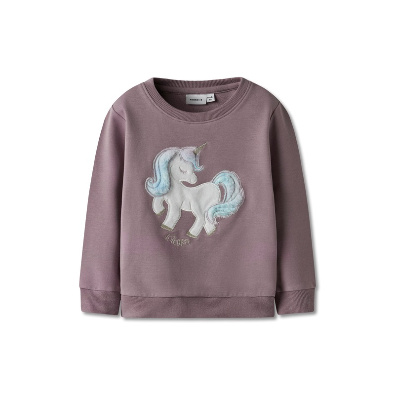 Organic Cotton Burnished Lila Sweatshirt