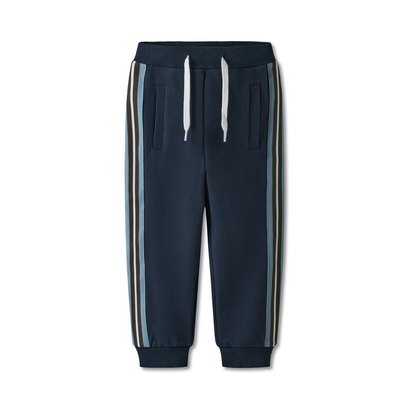 Organic Cotton Regular Fit Sweatpants Navy Blazer