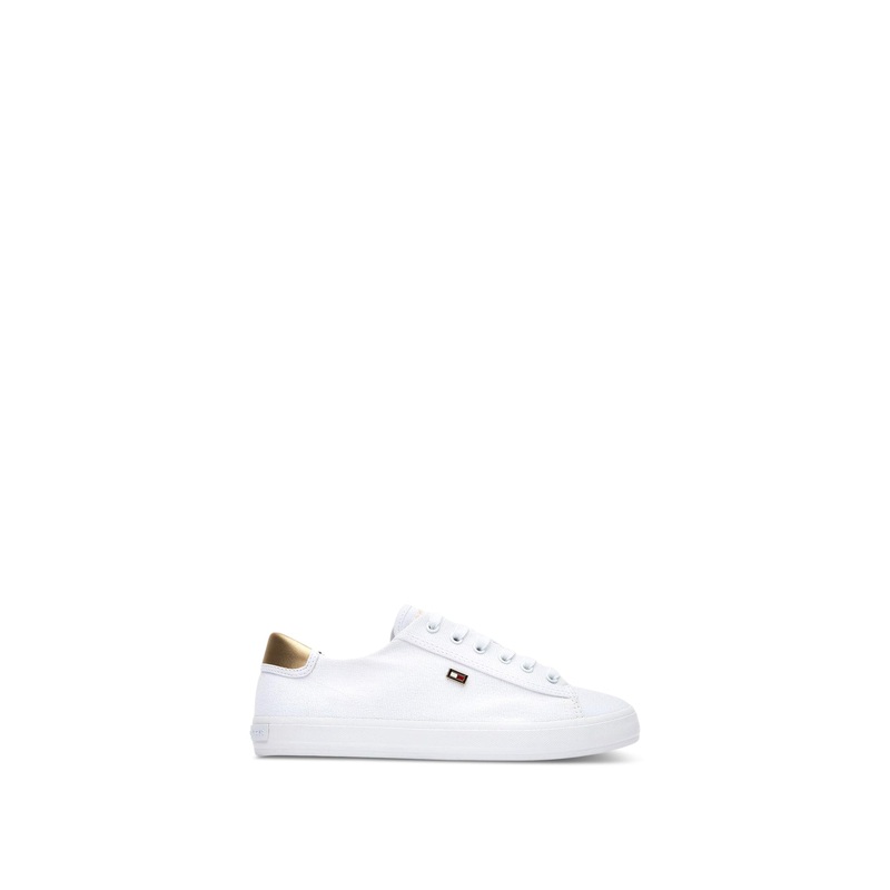 TOMMY HILFIGER Vulc Canvas Lace Up Trainers