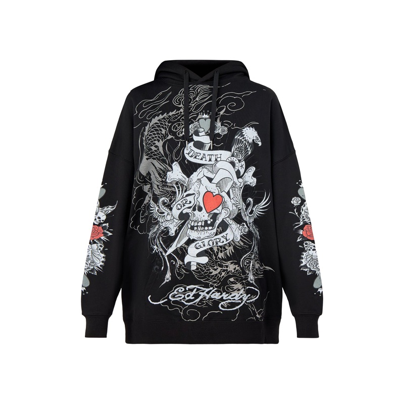 Womens Death Or Glory Love Hoodie